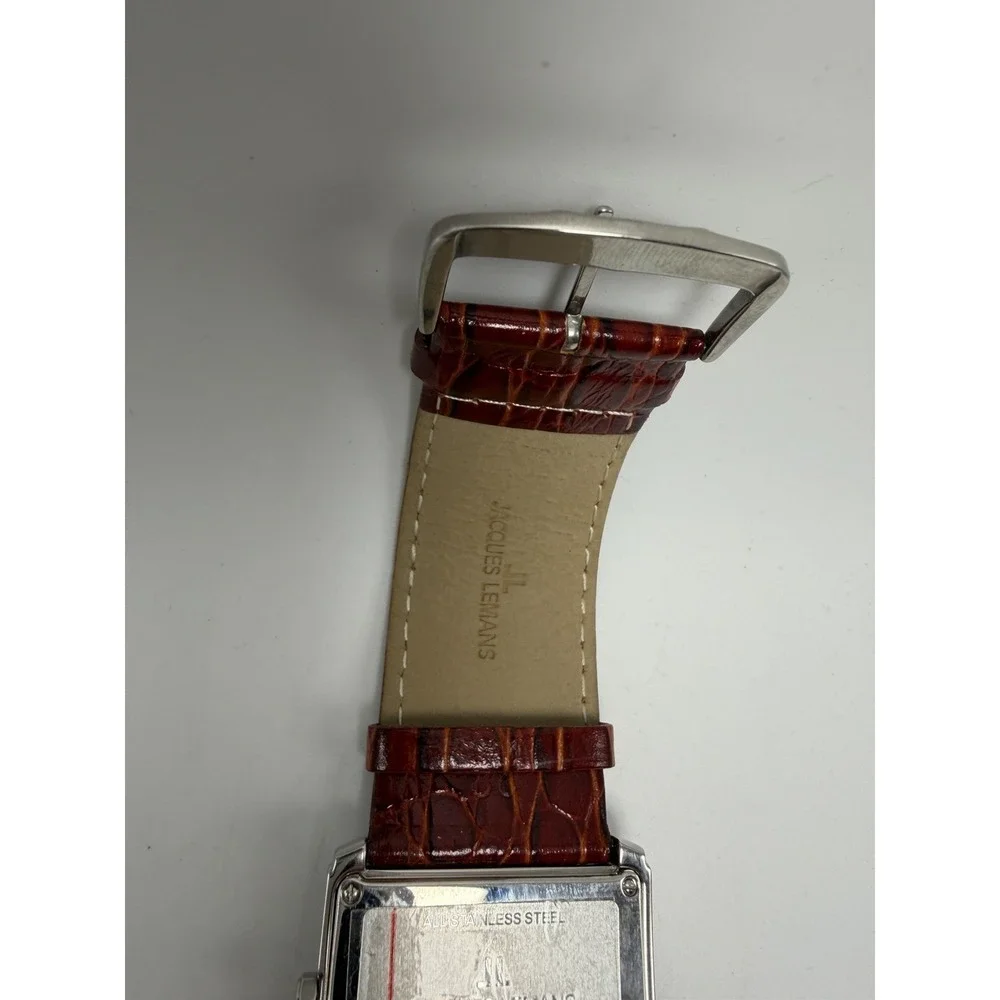 Jacques Lemans 1-1083 New Battery Ladies Watch 36MM 7.25